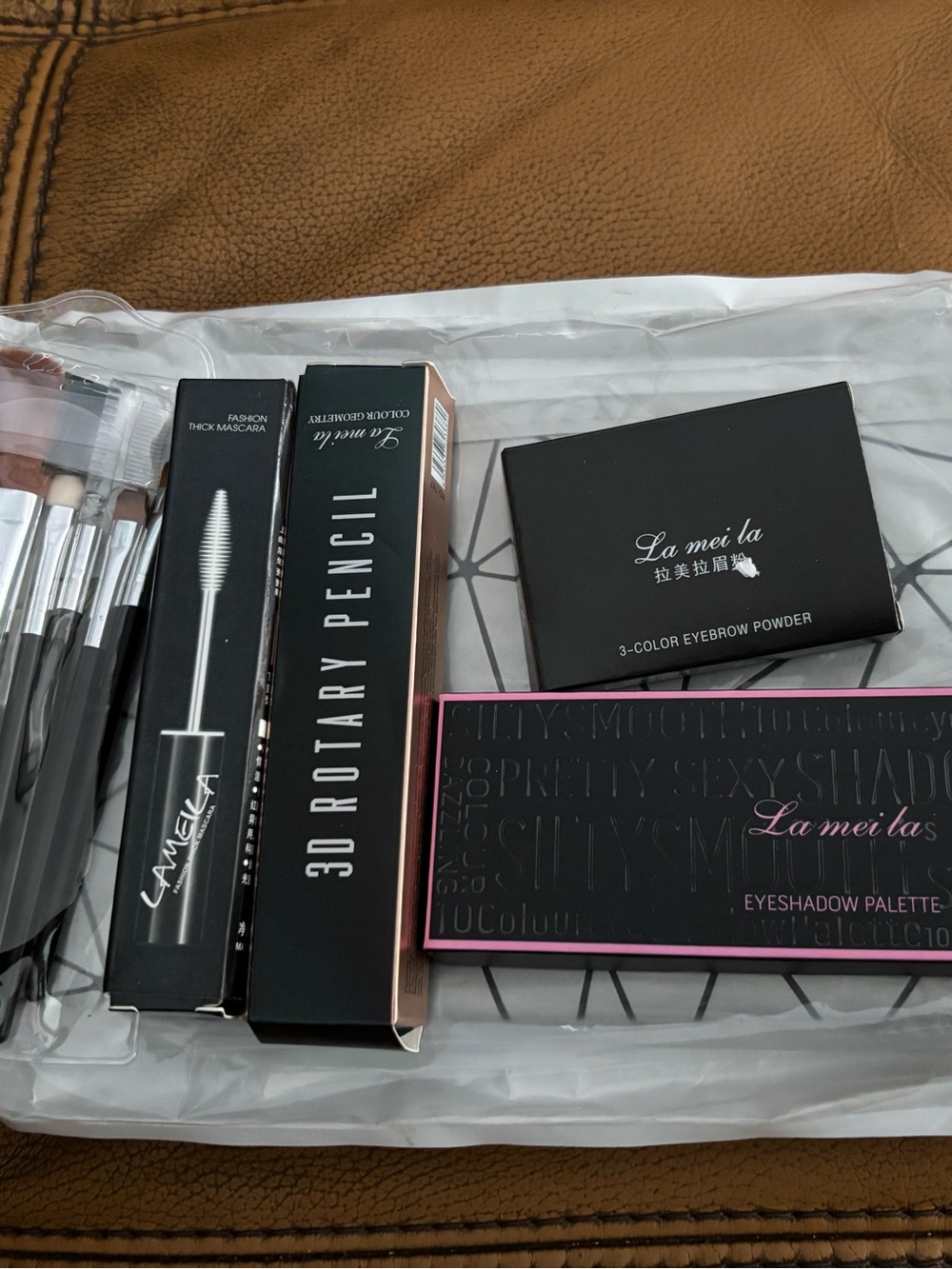 Makeup Brush and Pencil Set